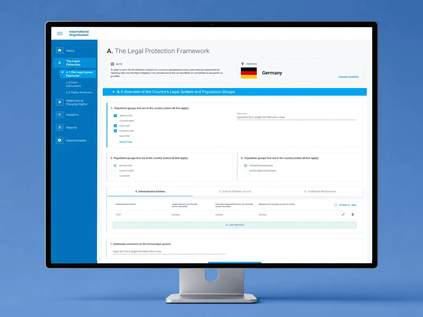 UNHCR Cost-Saving Web App for Legal Workflow Automation