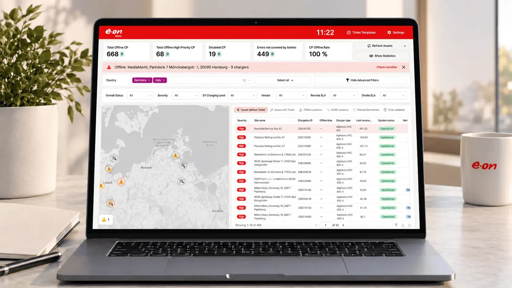 Building an Operations Platform for E.ON Drive’s EV Charging Network