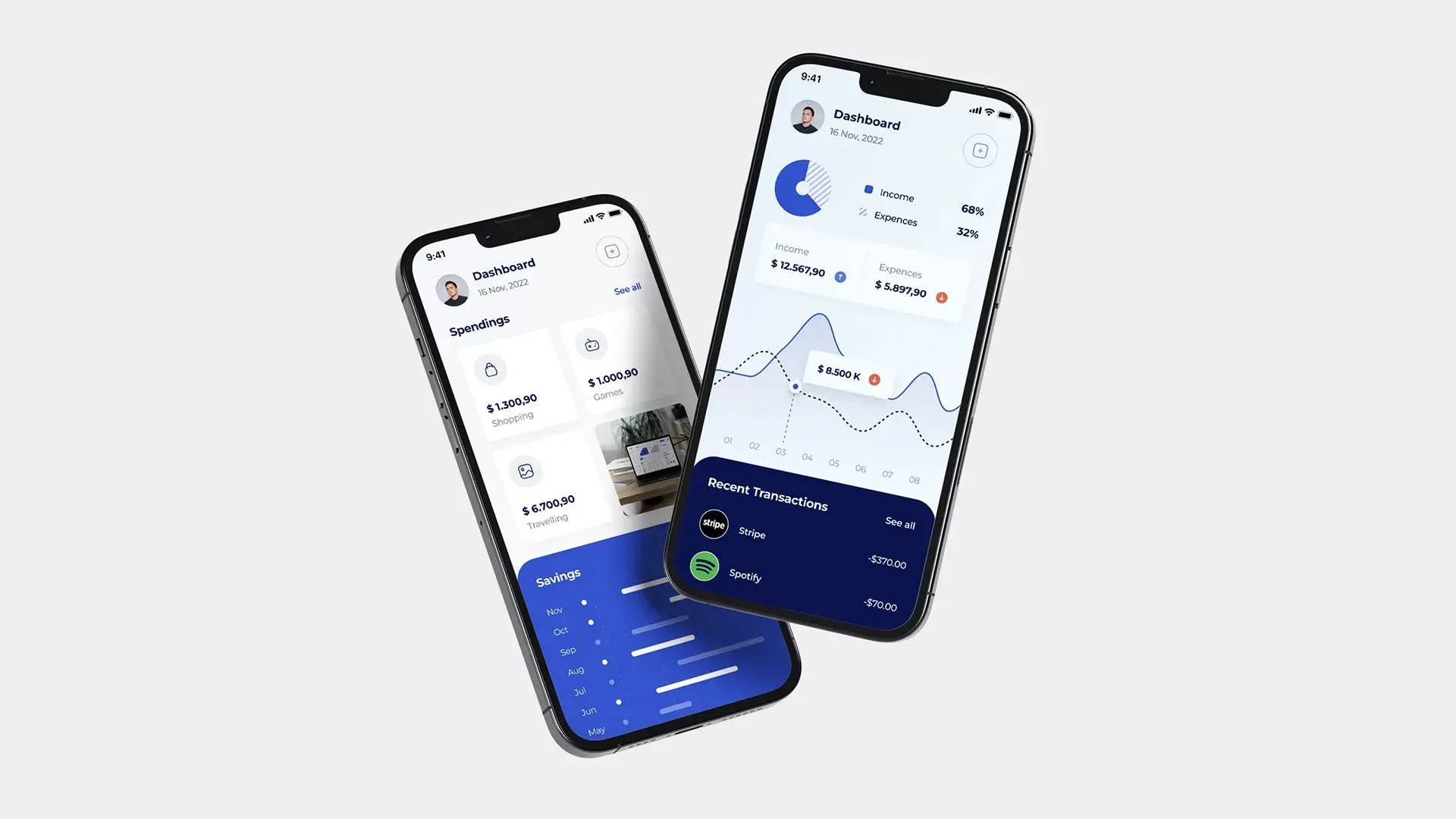 Branding and UI/UX Design for Neobank Platform
