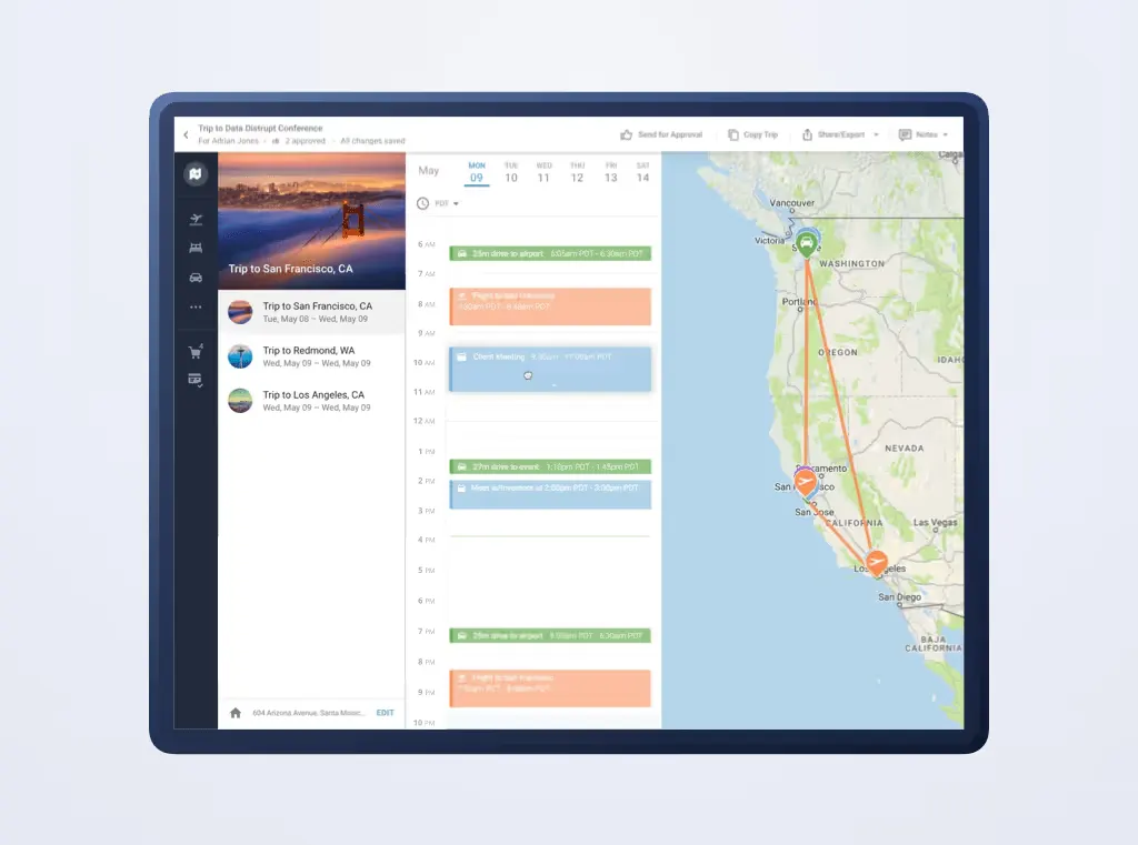 Itinerary Planning App for Travel Professionals