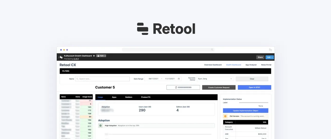 Maximizing Efficiency with Retool Templates