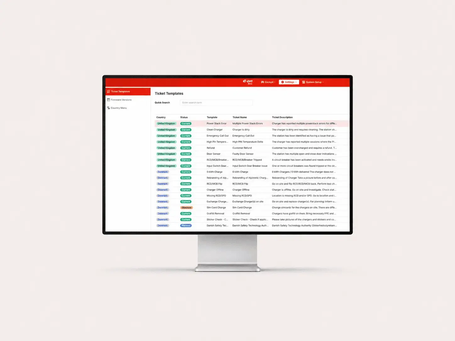 EV Charger Monitoring Platform Optimization