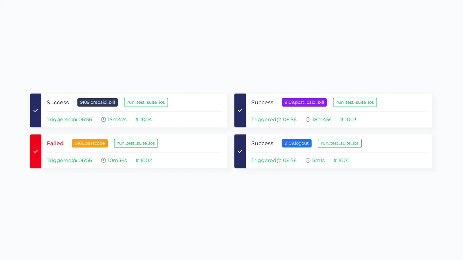 Services d'automatisation QA pour une application bancaire mobile, visuel 1