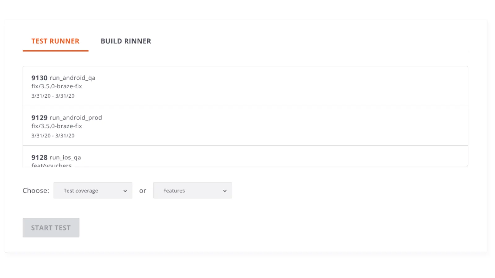 Services d'automatisation QA pour une application bancaire mobile, visuel 3