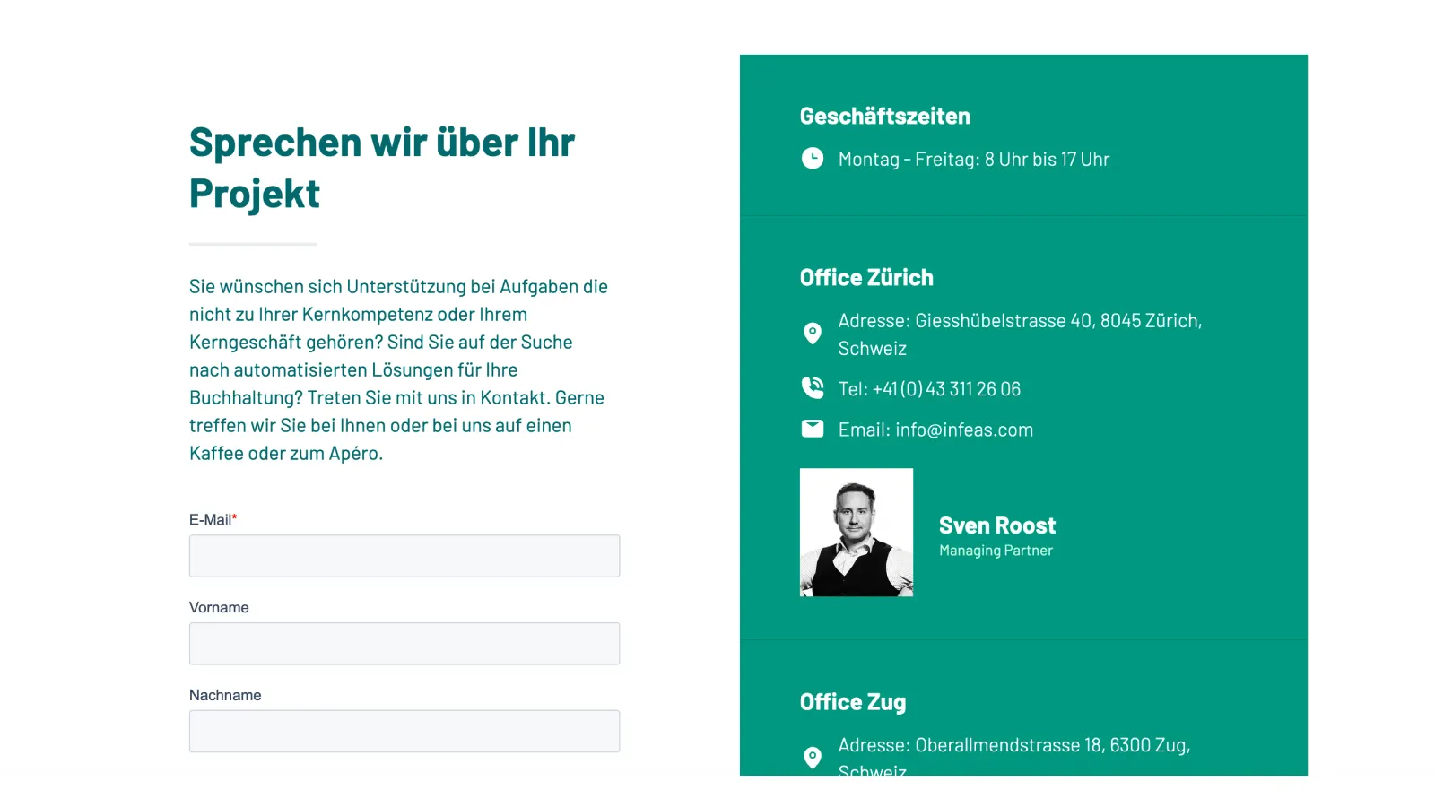 Comment nous avons modernisé le site web et l'image de marque d'un client suisse, visuel 4