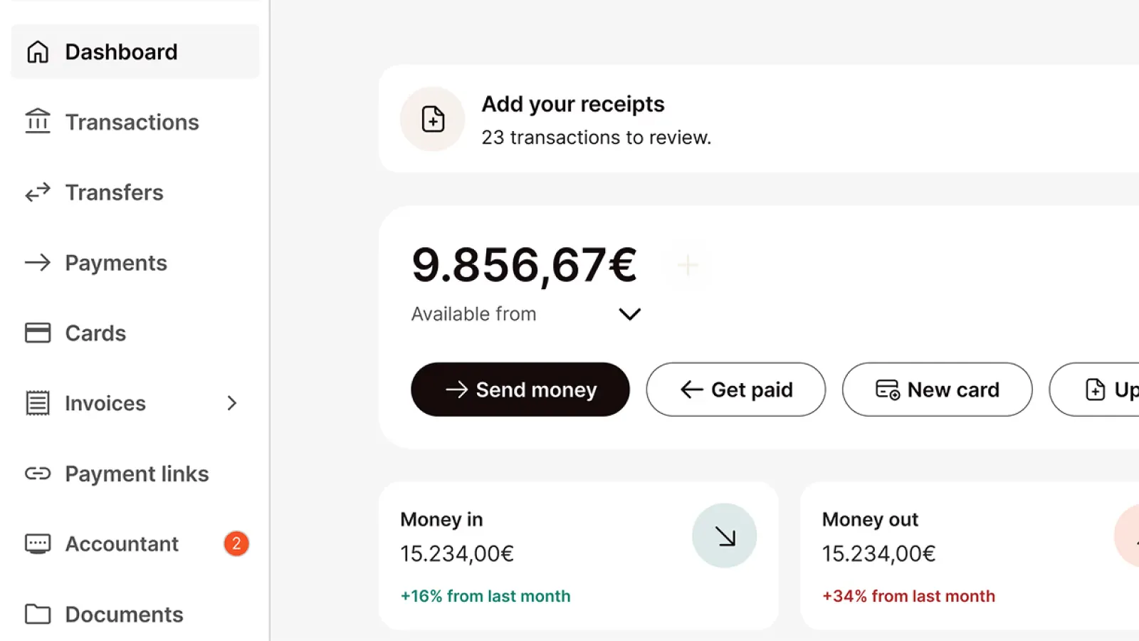 Automatiser les paiements internationaux d'une application de néobanque tout-en-un, visuel 2