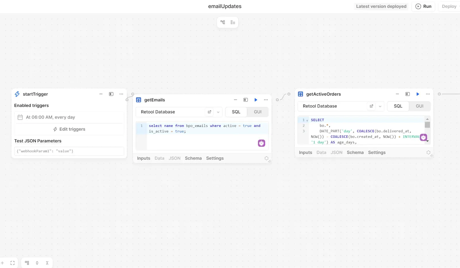 How to Send Scheduled Email Reports with Retool