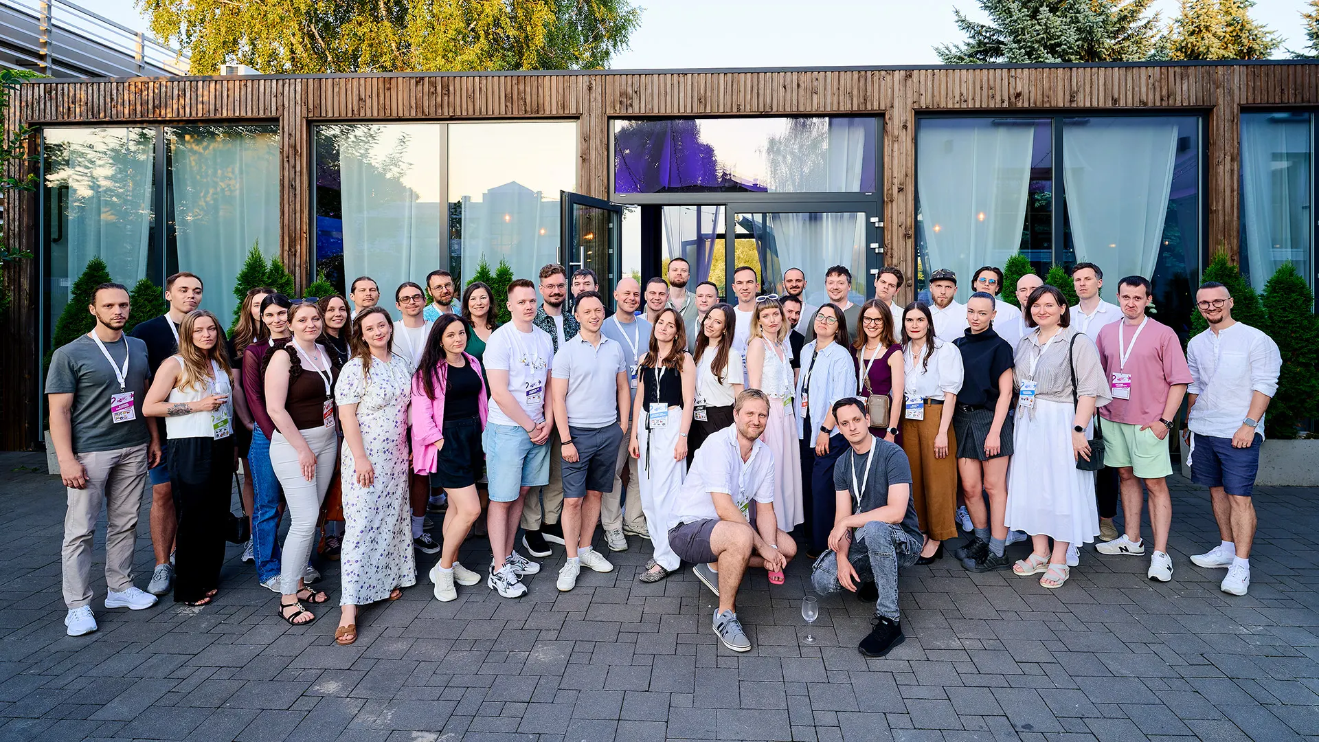 The Akveo team together in 2026