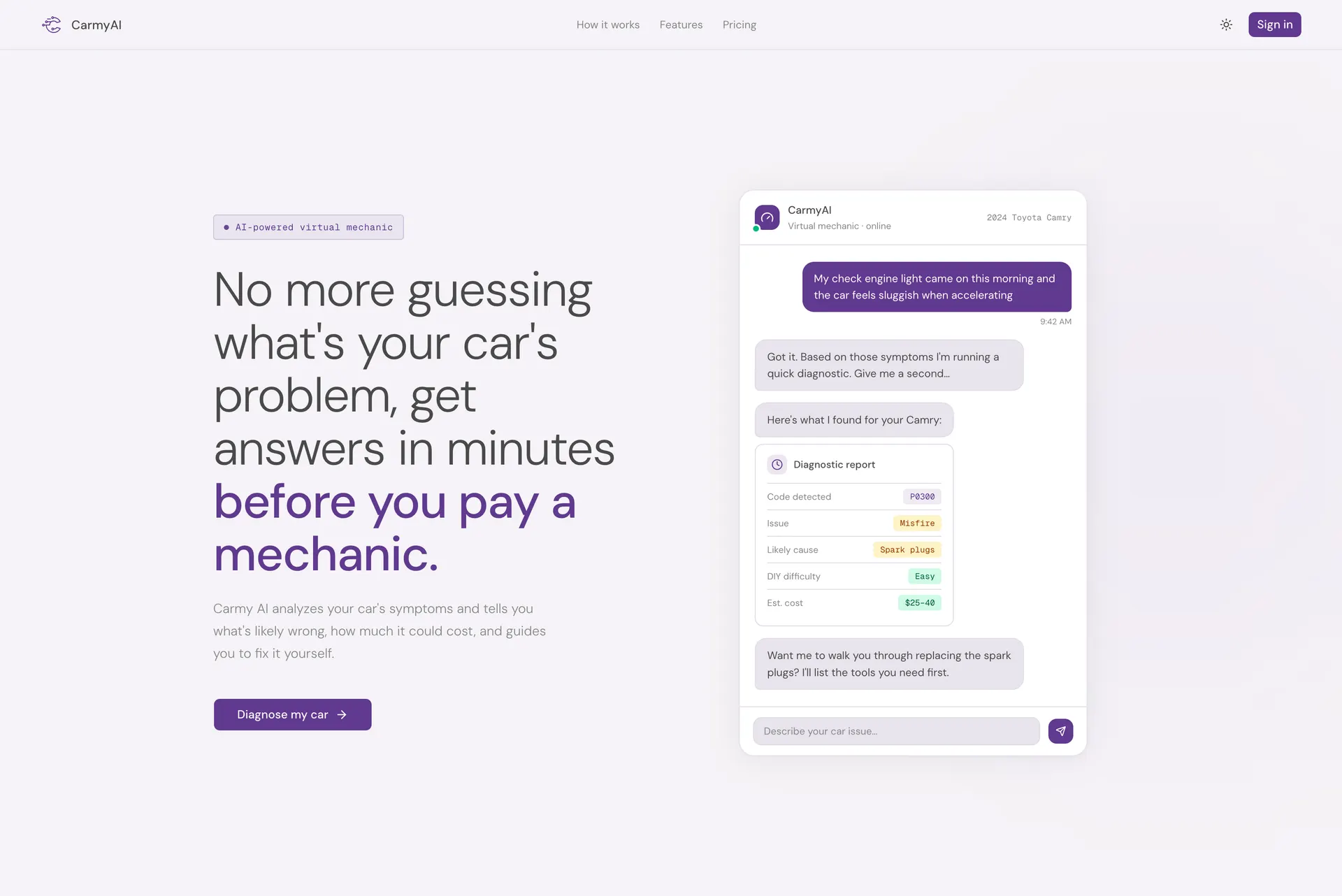 Diagnostic automobile par IA pour une entreprise automobile suédoise, visuel 5