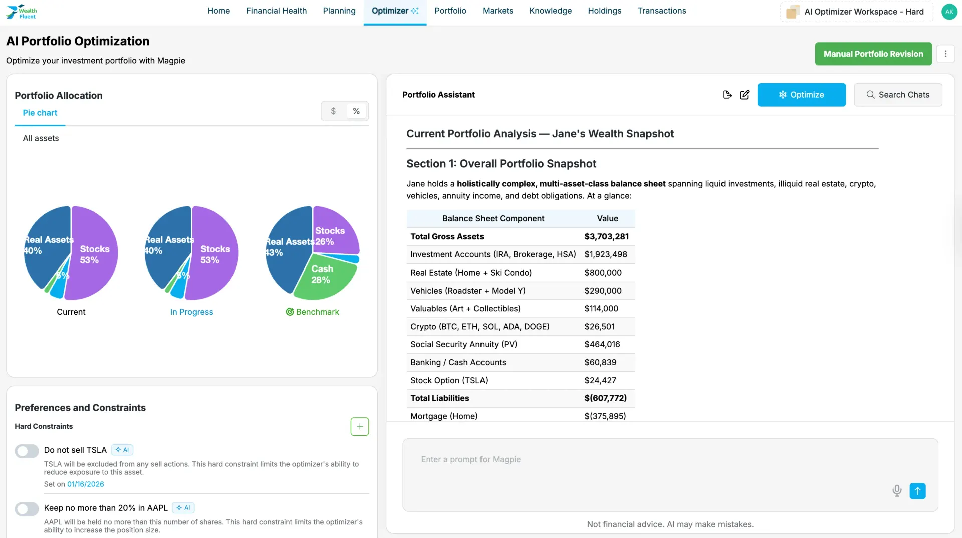 Financial Multi-Agent AI Platform WealthFluent visual 5