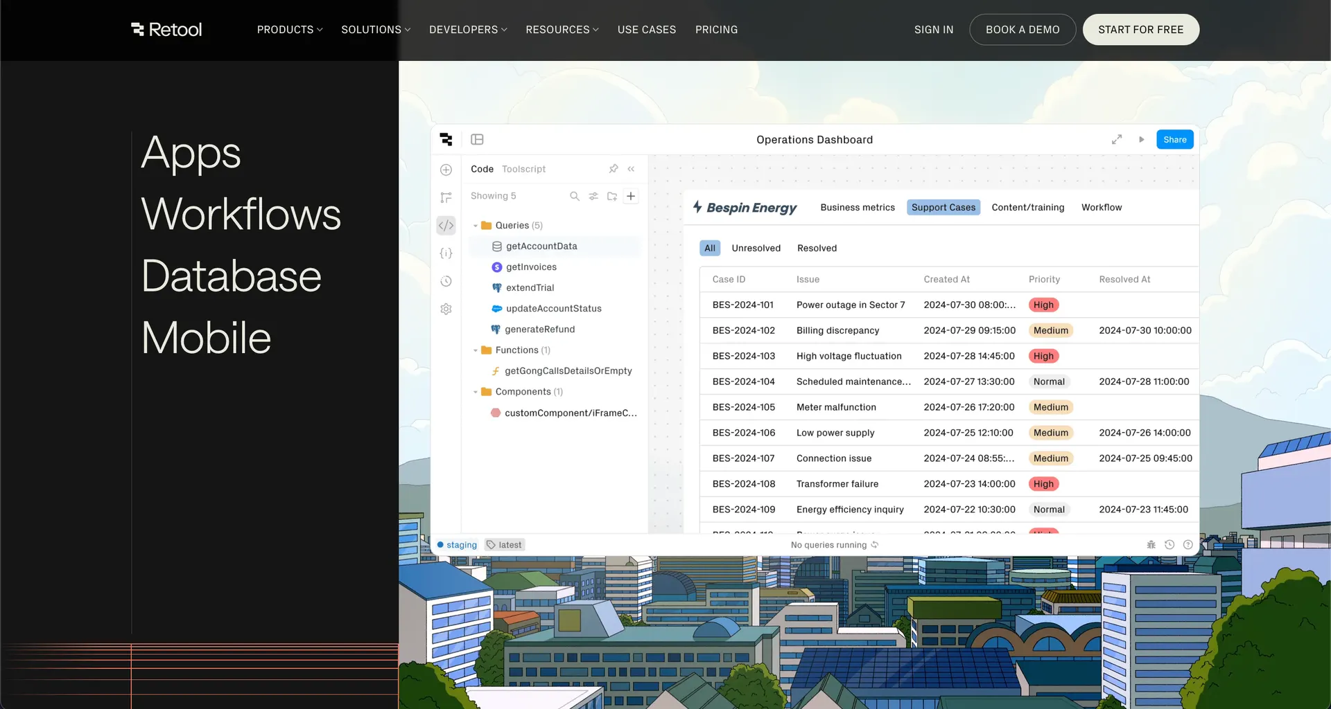 Retool platform