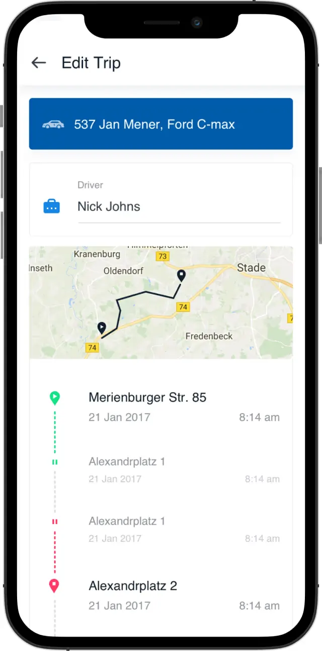 ZF CAR CONNECT, l'application mobile d'aide à la conduite, visuel 4