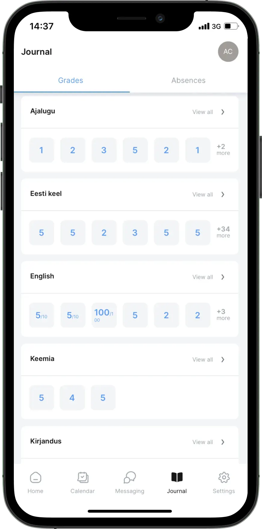 Une plateforme mobile de gestion scolaire, visuel 3
