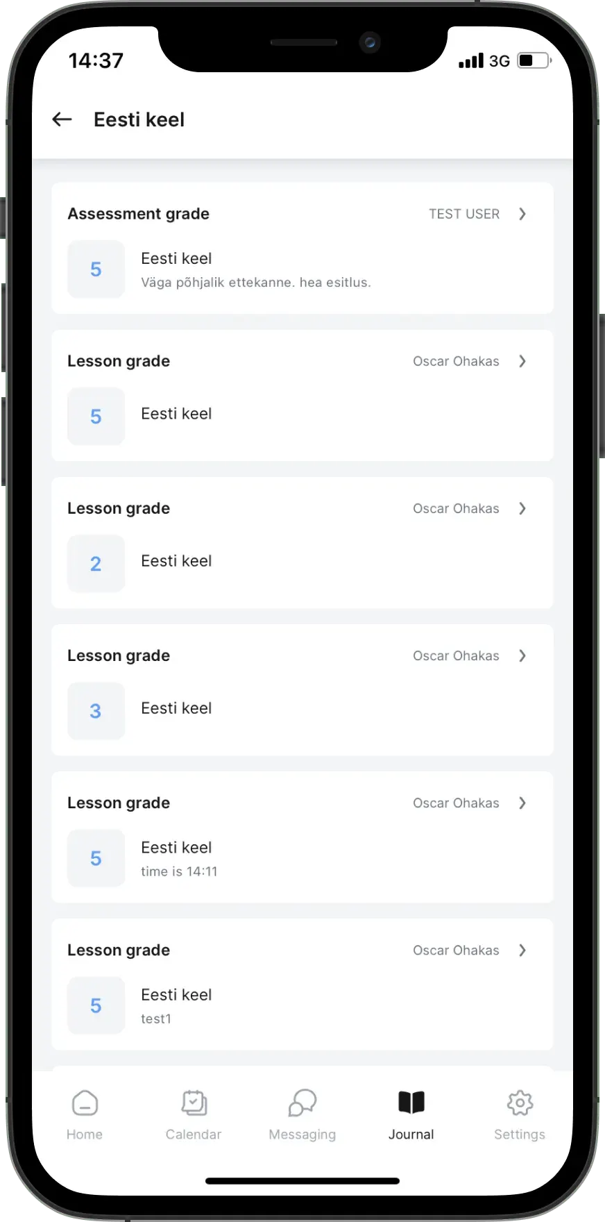 Une plateforme mobile de gestion scolaire, visuel 5
