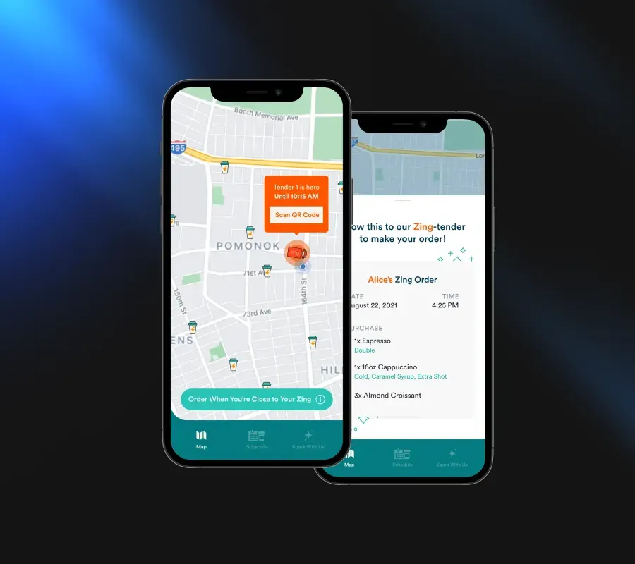 Architecture cloud haute performance pour cafés mobiles