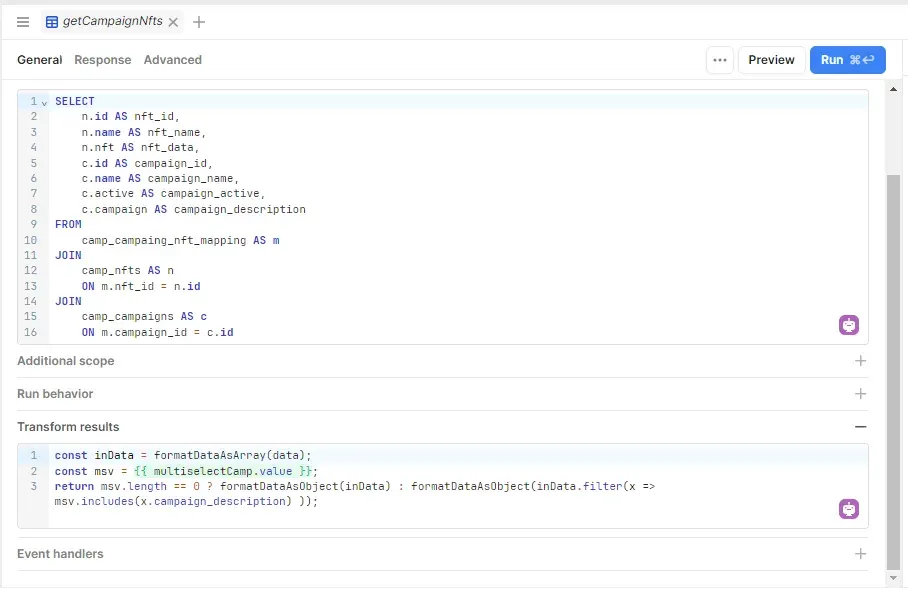 Retool: Building a dashboard for external users illustration